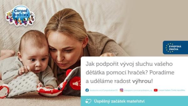 Zapojte se do soutěže a vyhrávejte po celý týden ceny od značky Canpol babies. Zdroj: Canpol babies