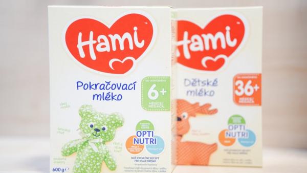 Kdo vyzkouší pokračovací a dětská mléka od Hami? Šance je velká!