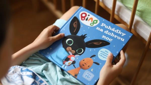 Potěšte svoje děti knihou s jejich oblíbeným hrdinou králíčkem Bingem a jeho kamarády. Zdroj: Iva Ba