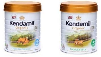Organická mléka. Zdroj: Kendamil.cz.