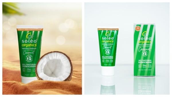 Opalovací krém Soléo Organics SFP30 chrání pokožku a pečuje o ni. Zdroj: IMK organics