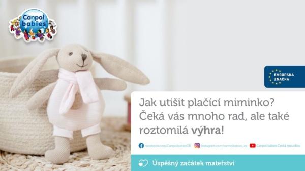 Zapojte se do soutěže a vyhrávejte po celý týden ceny od značky Canpol babies. Zdroj: Canpol babies
