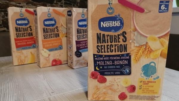 Malina-banán na noc obsahuje více ovesné složky, na chuti to však nepoznáte.