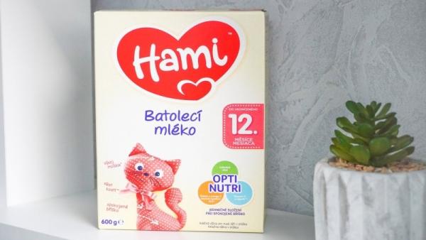 Vyhrajte jeden z deseti balíčků batolecích mlék Hami