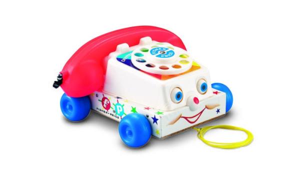 Telefon Chatter je dnes už ikonickou hračkou Fisher-Price. Zdroj: Fisher-Price.