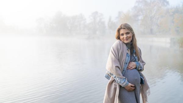 Karolína je už ve třetím trimestru.Cesta k miminku nebyla jednoduchá. Zdroj: Karolína Vobrubová.