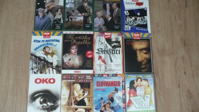 NOVÉ DVD filmy české i zahraniční