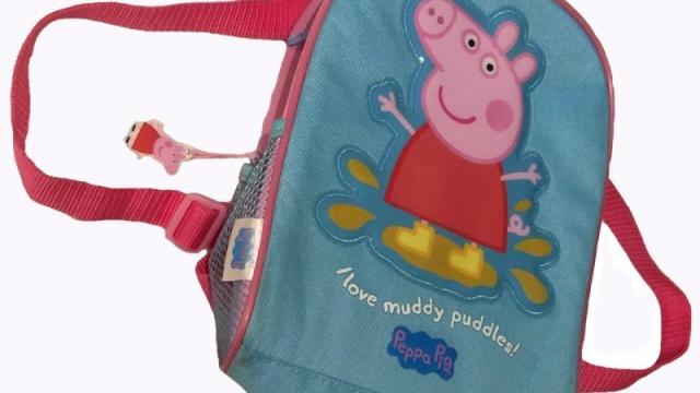 Růžový batoh Peppa Pig, 2-4y