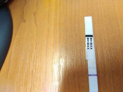Testování a těhotenský test | Prosím o názor,je tam čárka?
