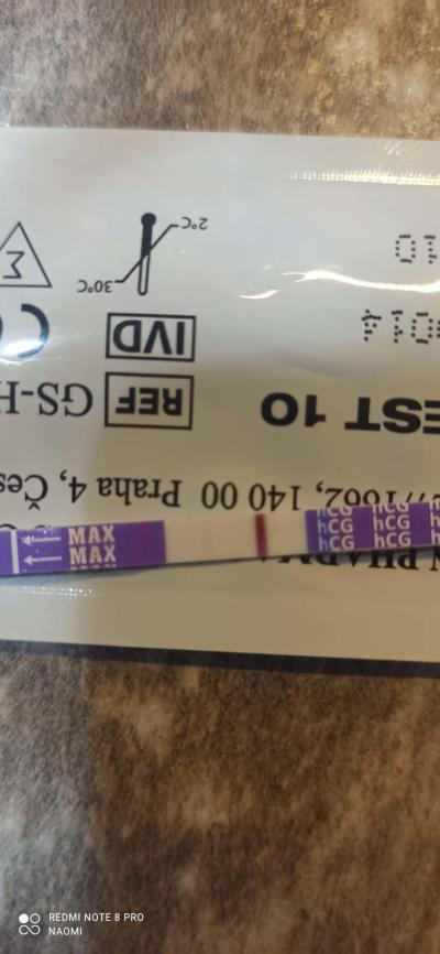 Testování a těhotenský test | Druhá čárka na těhotenském testu