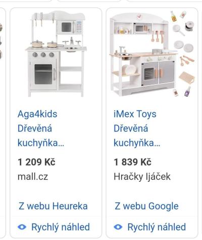 Hračky | Panenka, kuchyňka