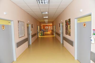 Porodnice Strakonice a.s., Gynekologicko-porodnické oddělení: Chodba v porodnici.