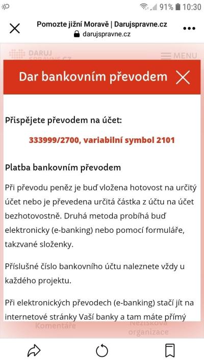 Domácnost | Katastrofa na Moravě
