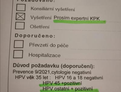 Gynekologické potíže | HPV vir 45