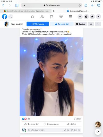 Stejné místo | Copy s kanekalonem Ostrava
