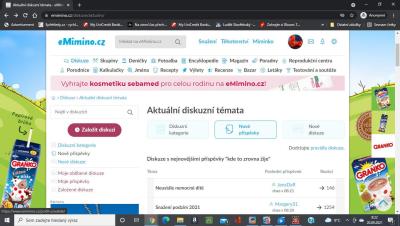 Dotazy pro adminy | Chyba v Matrixu /e-miminu/