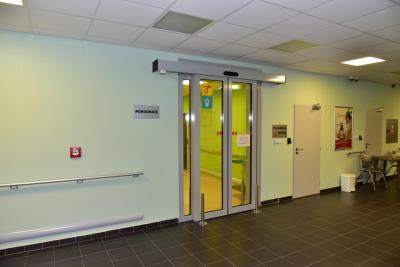 Porodnice Strakonice a.s., Gynekologicko-porodnické oddělení: Vchod do porodnice.