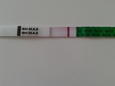 Testování a těhotenský test | V den ms duch, ale jen na jednom testu