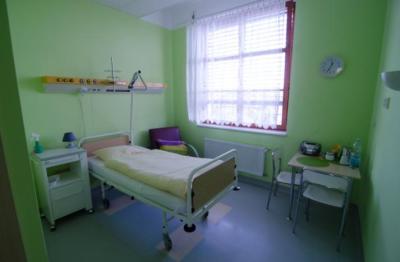 Porodnice Jičín a.s., Gynekologicko - porodnické oddělení: Pokojíček pro maminky v Jičínské porodnici.