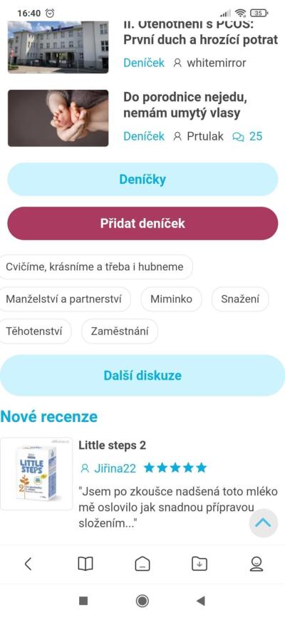 Dotazy pro adminy | Chyba v Matrixu /e-miminu/