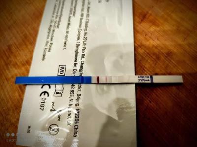 Testování a těhotenský test | Duch na těhotenském testu před menstruací