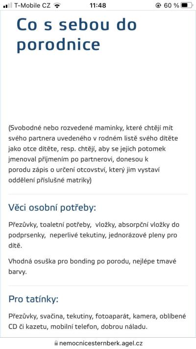 Těhotenství | TP prosinec 2021