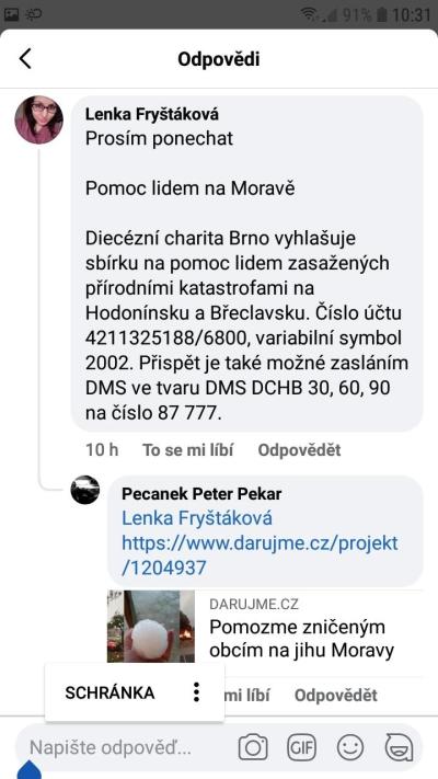 Domácnost | Katastrofa na Moravě