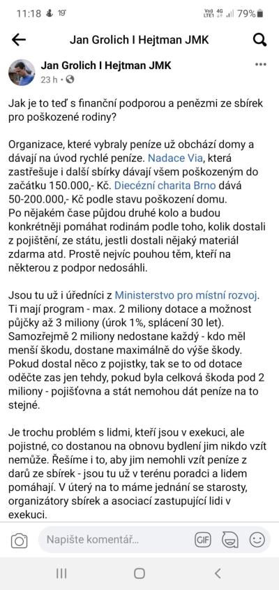 Domácnost | Katastrofa na Moravě