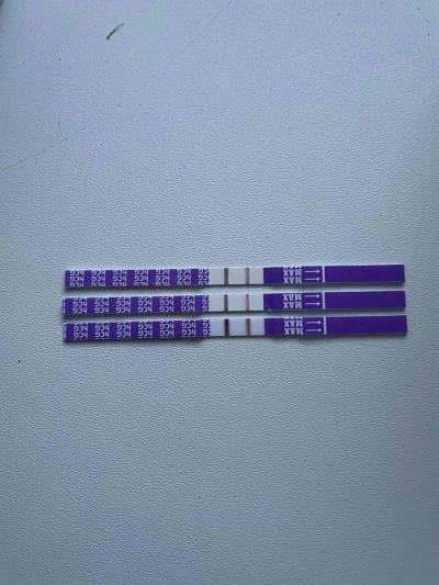 Testování a těhotenský test | Druhá čárka na těhotenském testu