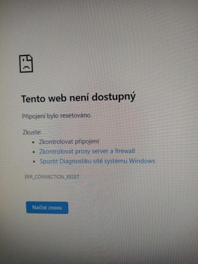 Dotazy pro adminy | Chyba v Matrixu /e-miminu/