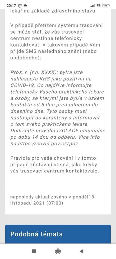 Koronavirus v ČR | Paragraf covid