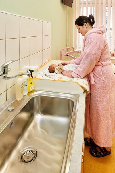 Porodnice Stod. Nemocnice a porodnice Stod, Gynekologicko-porodnické oddělení: Maminka se postará.
