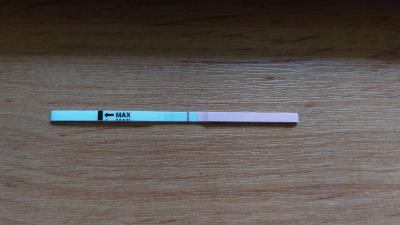 Testování a těhotenský test | První těhotenský test pozitivní a druhý negativní