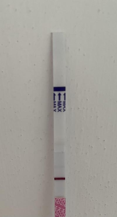 Testování a těhotenský test | Duch na těhotenském testu před menstruací