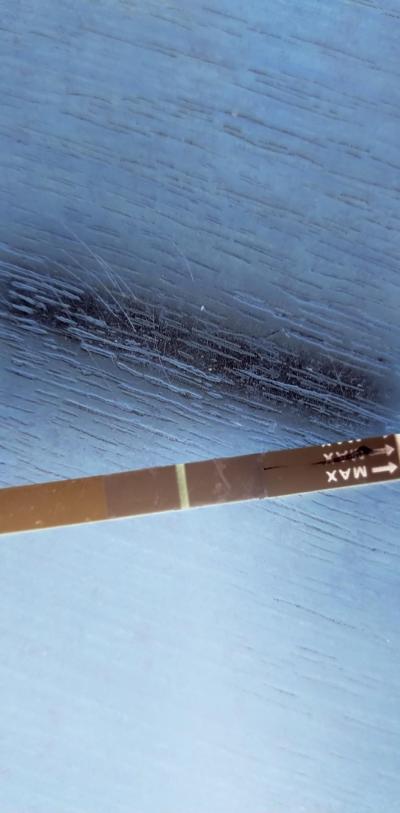 Testování a těhotenský test | Prosím o názor,je tam čárka?