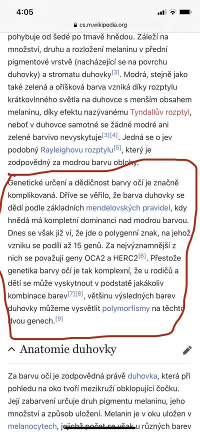 Pro pobavení | Genetika očí