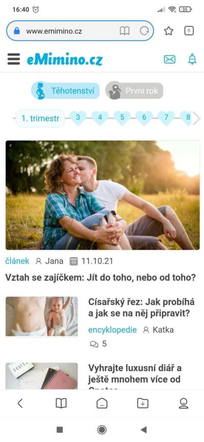 Dotazy pro adminy | Chyba v Matrixu /e-miminu/