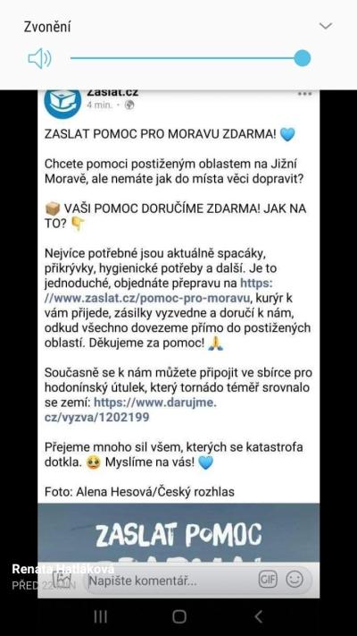 Domácnost | Katastrofa na Moravě