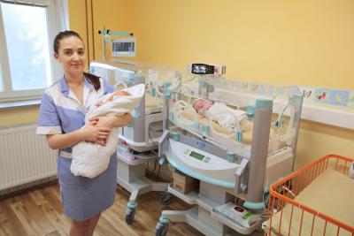 Porodnice Stod. Nemocnice a porodnice Stod, Gynekologicko-porodnické oddělení: O děti je maximálně postaráno.