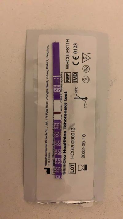 Testování a těhotenský test | Prosím o radu ohledně testů