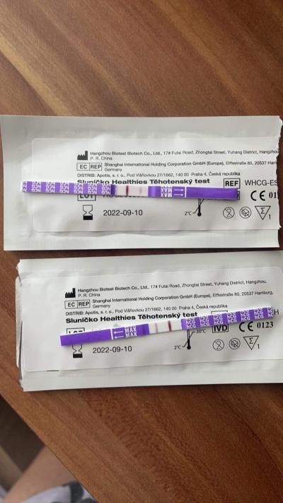 Testování a těhotenský test | Pozitivní test, cysta?