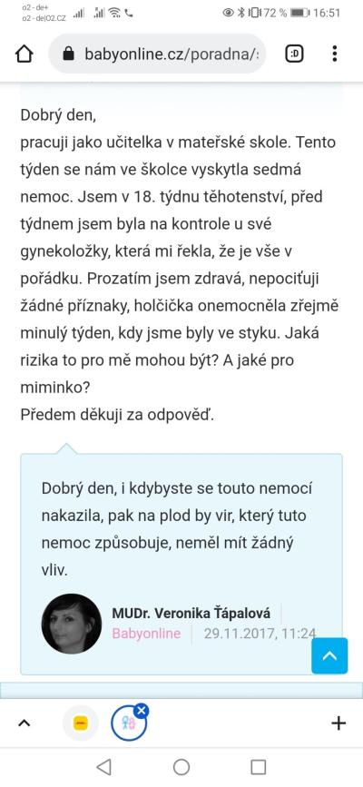 Těhotenství | Sedmá nemoc v těhotenství