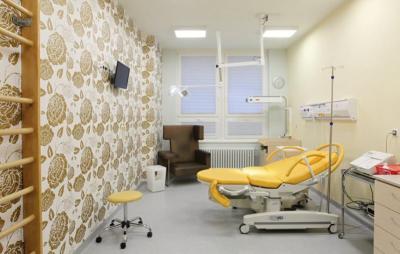 Porodnice Jihlava. Nemocnice Jihlava, Gynekologicko-porodnické oddělení: Porodní pokoj, díky kterému bude maminka méně ve stresu.