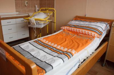 Porodnice Prachatice, Gynekologicko-porodnické oddělení: Standardní lůžko v porodnici.