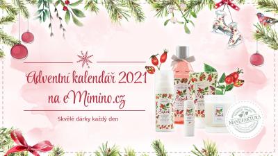Šípková kolekce Manufaktura na banneru pro adventní kalendář eMimino.cz