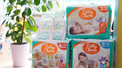 Otestujte s námi: Hledáme 30 miminek, které vyzkouší plenky Baby Charm