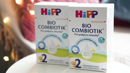 Otestujte s námi mléko HiPP 2 BIO Combiotik® s kyselinou listovou v již naštěpené formě