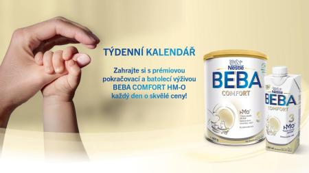 6. den: Vyhrajte BEBA COMFORT tekutou pro děti od ukončeného 12. měsíce