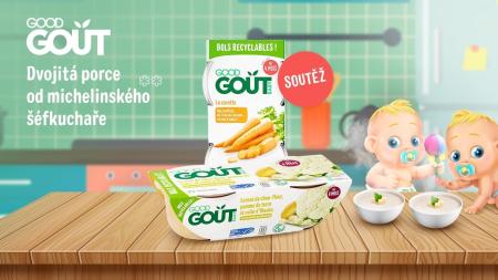 Vyhrajte dvojitou porci příkrmů a dobrůtek od značky Good Gout