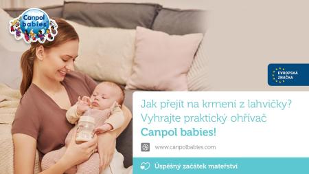 Den pátý: Krmení z lahvičky? Vyhrajte praktický ohřívač Canpol babies